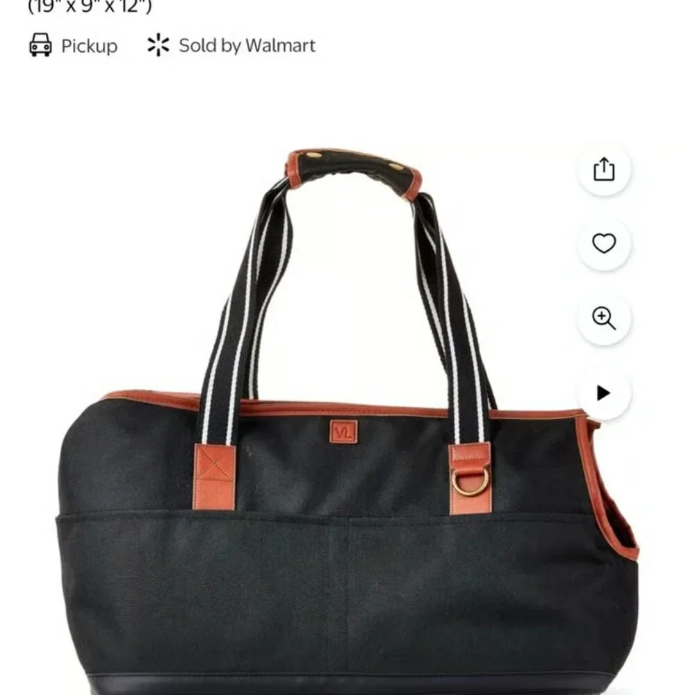 VL Dog carrier. Small to medium sized dog. Used once.